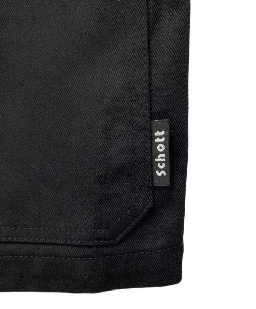 Schott（ショット）Schott (ショット) ワークベスト ブラック サイズ:Ｌ 未使用品の古着・服飾アイテム