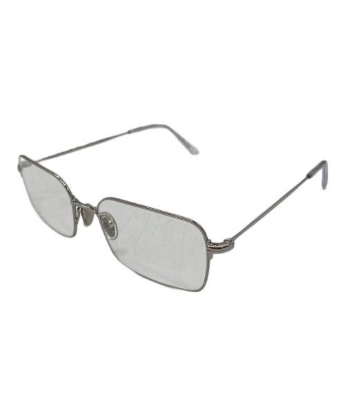 BALENCIAGA（バレンシアガ）BALENCIAGA (バレンシアガ) Invisible Rectangle シルバー サイズ:SIZE 56□18-150の古着・服飾アイテム