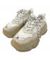 BALENCIAGA（バレンシアガ）の古着「Triple S ボリュームソールスニーカー」｜アイボリー