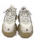 BALENCIAGA (バレンシアガ) Triple S ボリュームソールスニーカー アイボリー サイズ:24：17000円