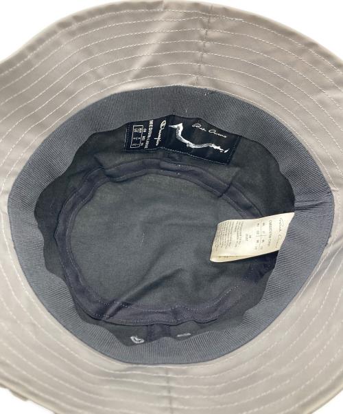 RICK OWENS（リックオウエンス）RICK OWENS (リックオウエンス) Champion (チャンピオン) GILLIGAN HAT グレーの古着・服飾アイテム