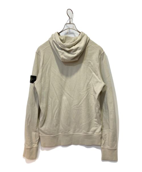 STONE ISLAND（ストーンアイランド）STONE ISLAND (ストーンアイランド) ガーメントダイフーディー ベージュ サイズ:Ｍの古着・服飾アイテム