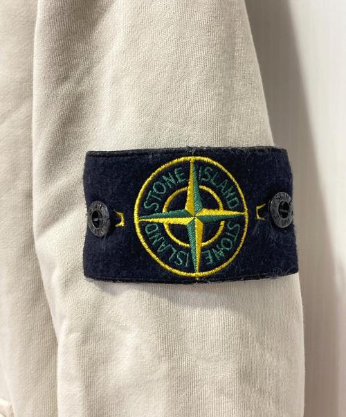 STONE ISLAND（ストーンアイランド）STONE ISLAND (ストーンアイランド) ガーメントダイフーディー ベージュ サイズ:Ｍの古着・服飾アイテム