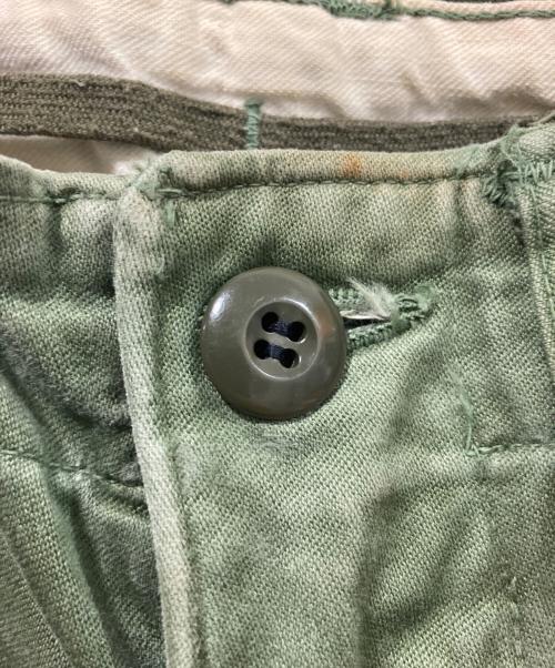 US ARMY（ユーエスアーミー）US ARMY (ユーエスアーミー) カーゴパンツ オリーブ サイズ:不明の古着・服飾アイテム