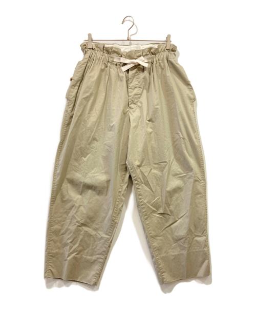 HAVERSACK（ハバーサック）HAVERSACK (ハバーサック) イージーコットンパンツ ベージュ サイズ:Ｓの古着・服飾アイテム