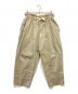 HAVERSACK（ハバーサック）の古着「イージーコットンパンツ」｜ベージュ