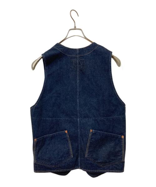 Pherrow's（フェローズ）PHERROW'S (フェローズ) デニムワークベスト インディゴ サイズ:38の古着・服飾アイテム