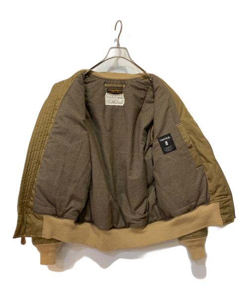 Pherrow's（フェローズ）PHERROW'S (フェローズ) ベンタイル フライトジャケット ベージュ サイズ:40の古着・服飾アイテム