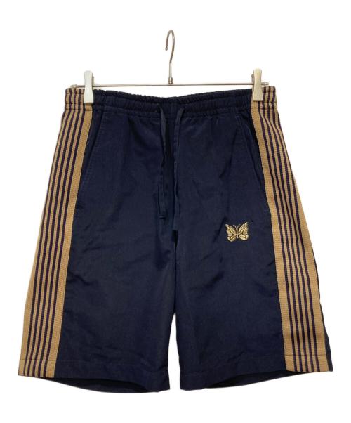 Needles（ニードルズ）Needles (ニードルズ) サイドラインショートパンツ ネイビー サイズ:Sの古着・服飾アイテム