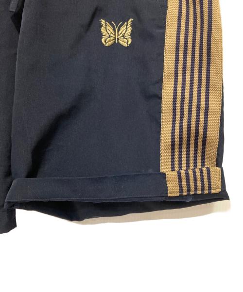 Needles（ニードルズ）Needles (ニードルズ) サイドラインショートパンツ ネイビー サイズ:Sの古着・服飾アイテム