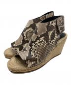 CELINEセリーヌ）の古着「ブーティ80サンダル」｜ブラウン