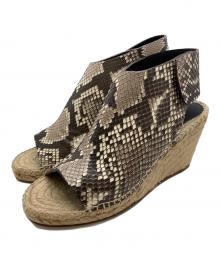 CELINE（セリーヌ）の古着「ブーティ80サンダル」｜ブラウン