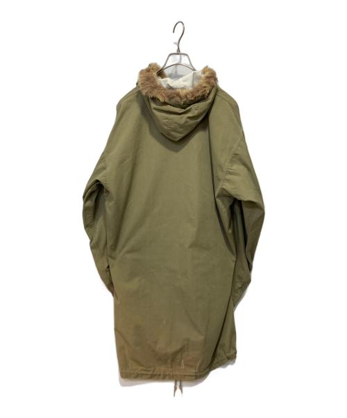 US ARMY（ユーエスアーミー）US ARMY (ユーエスアーミー) M-42 SKI-REVERSIBLE PARKA ホワイト×グリーン サイズ:不明の古着・服飾アイテム