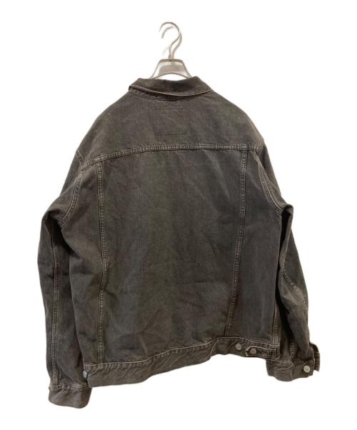 KAPTAIN SUNSHINE（キャプテンサンシャイン）KAPTAIN SUNSHINE (キャプテンサンシャイン) Washed Denim Tracker Jacket No.3 ブラック サイズ:40の古着・服飾アイテム