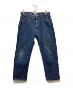 CIOTAシオタ）の古着「STRAIGHT 5 POCKET PANTS」｜ブルー