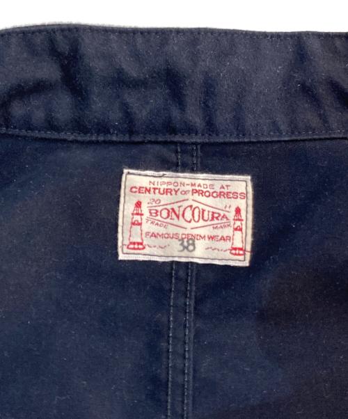 BONCOURA（ボンクラ）BONCOURA (ボンクラ) STRAY SHEEP (ストレイシープ) カバーオール ネイビー サイズ:38の古着・服飾アイテム
