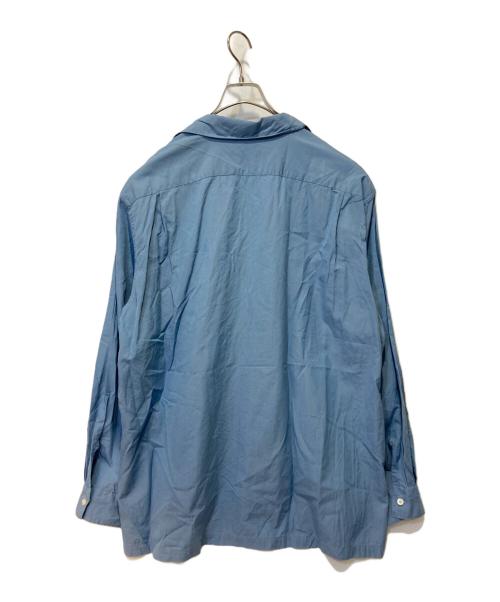 A.PRESSE（アプレッセ）A.PRESSE (アプレッセ) オープンカラーシャツ ブルー サイズ:3の古着・服飾アイテム