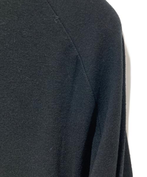 EMPORIO ARMANI（エンポリオアルマーニ）EMPORIO ARMANI (エンポリオアルマーニ) ジップデザインニット ブラック サイズ:Lの古着・服飾アイテム