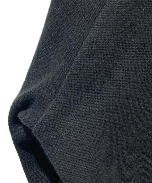 EMPORIO ARMANI（エンポリオアルマーニ）EMPORIO ARMANI (エンポリオアルマーニ) ジップデザインニット ブラック サイズ:Lの古着・服飾アイテム