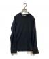 EMPORIO ARMANI（エンポリオアルマーニ）の古着「ジップデザインニット」｜ブラック