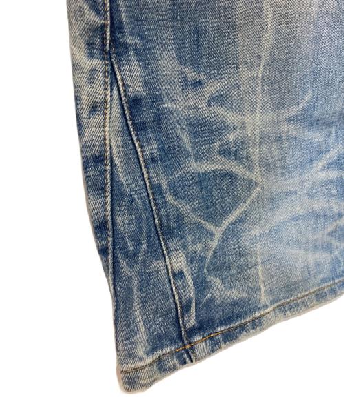 MLVINCE（メルヴィンス）MLVINCE (メルヴィンス) ダメージスリムデニムパンツ インディゴ サイズ:W32の古着・服飾アイテム