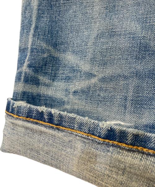 MLVINCE（メルヴィンス）MLVINCE (メルヴィンス) ダメージスリムデニムパンツ インディゴ サイズ:W32の古着・服飾アイテム