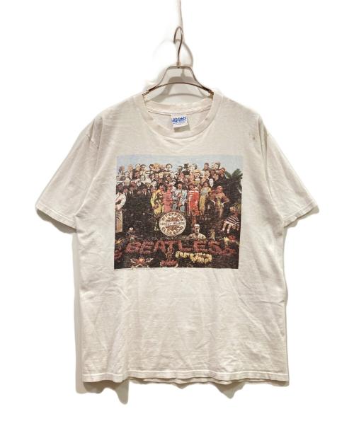 GILDAN（ギルダン）GILDAN (ギルダン) 90s バンドプリントTシャツ ホワイト サイズ:Lの古着・服飾アイテム