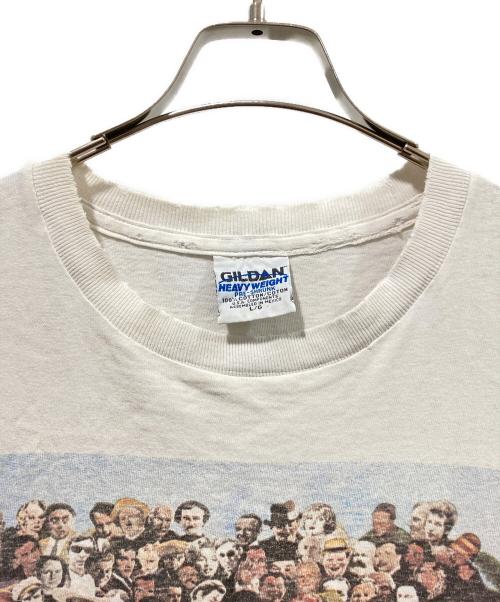 GILDAN（ギルダン）GILDAN (ギルダン) 90s バンドプリントTシャツ ホワイト サイズ:Lの古着・服飾アイテム