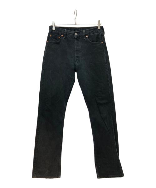 LEVI'S（リーバイス）LEVI'S (リーバイス) 90’s 501 後染めブラックデニム ブラック サイズ:W30 L36の古着・服飾アイテム