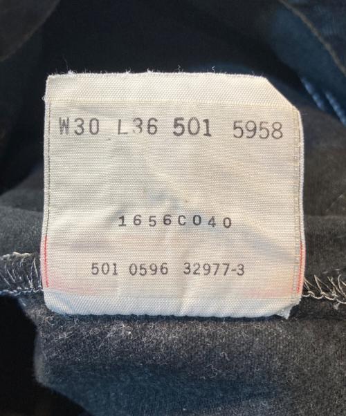 LEVI'S（リーバイス）LEVI'S (リーバイス) 90’s 501 後染めブラックデニム ブラック サイズ:W30 L36の古着・服飾アイテム