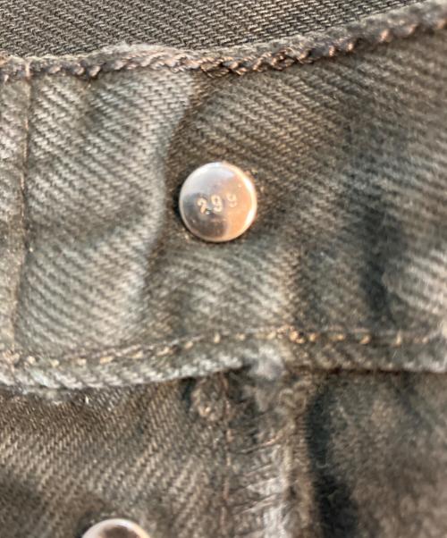 LEVI'S（リーバイス）LEVI'S (リーバイス) 501 ブラックデニム ブラック サイズ:38の古着・服飾アイテム