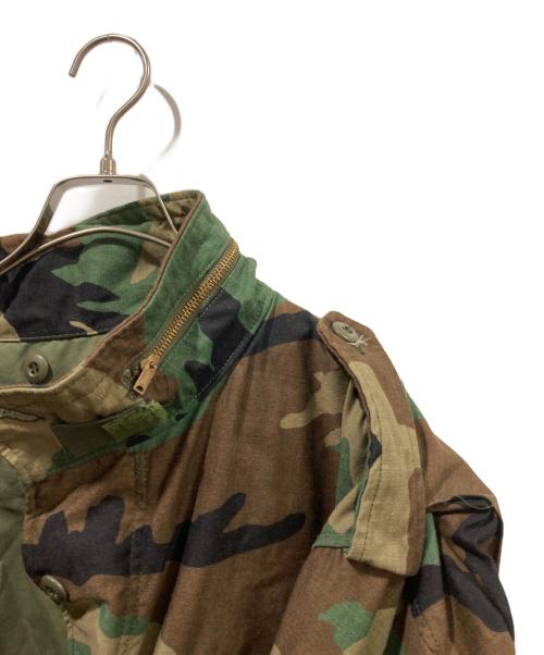 ALPHA（アルファ）ALPHA (アルファ) M-65 フィールドジャケット グリーン×ブラウン サイズ:表記無しの古着・服飾アイテム