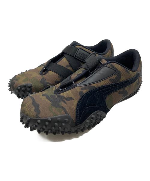 PUMA（プーマ）PUMA (プーマ) MOSTRO Camo Wild WILLOW グリーン×ブラック サイズ:24.5の古着・服飾アイテム