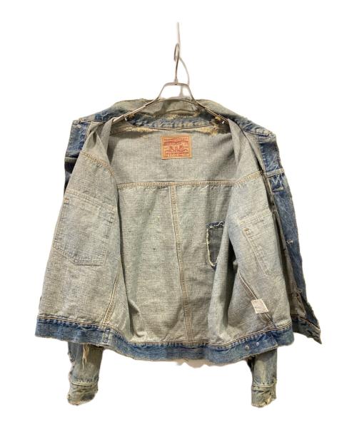 SAINT MICHAEL（セントマイケル）SAINT MICHAEL (セントマイケル) BerBerJin (ベルベルジン) 23AW BJ DENIM JKT DAMAGE インディゴ サイズ:38の古着・服飾アイテム