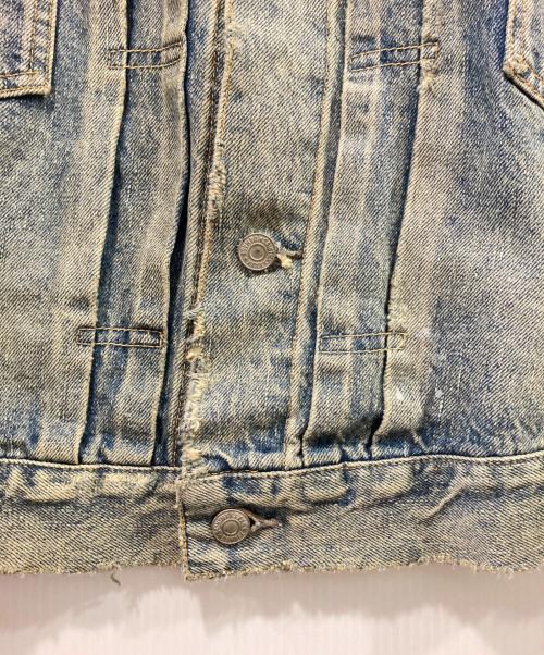 SAINT MICHAEL（セントマイケル）SAINT MICHAEL (セントマイケル) BerBerJin (ベルベルジン) 23AW BJ DENIM JKT DAMAGE インディゴ サイズ:38の古着・服飾アイテム
