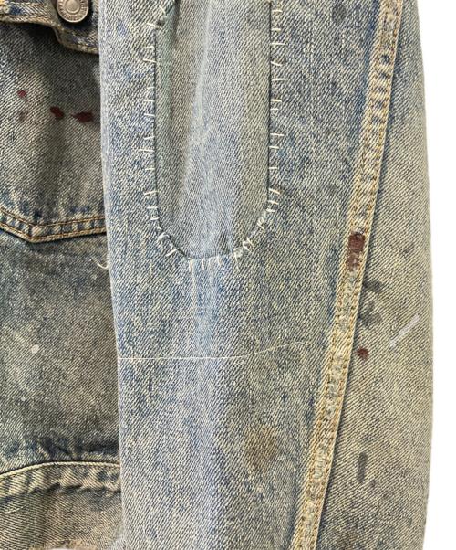 SAINT MICHAEL（セントマイケル）SAINT MICHAEL (セントマイケル) BerBerJin (ベルベルジン) 23AW BJ DENIM JKT DAMAGE インディゴ サイズ:38の古着・服飾アイテム