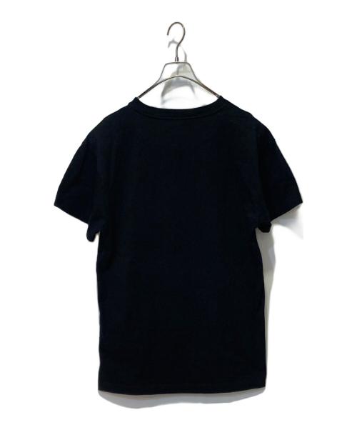 JIL SANDER（ジルサンダー）JIL SANDER (ジルサンダー) 裾ロゴパッチTシャツ ブラック サイズ:Ｍの古着・服飾アイテム