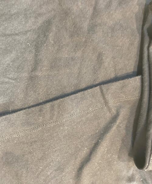 JIL SANDER（ジルサンダー）JIL SANDER (ジルサンダー) 裾ロゴパッチTシャツ ブラック サイズ:Ｍの古着・服飾アイテム