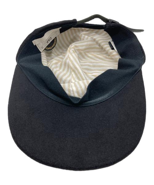 COMES AND GOES（カムズアンドゴーズ）COMES AND GOES (カムズアンドゴーズ) キャップ ブラックの古着・服飾アイテム