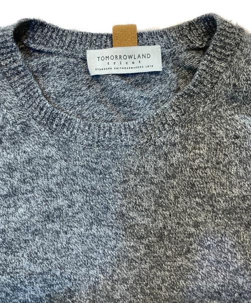 TOMORROW LAND（トゥモローランド）TOMORROW LAND (トゥモローランド) カシミヤニット グレー サイズ:Ｌの古着・服飾アイテム