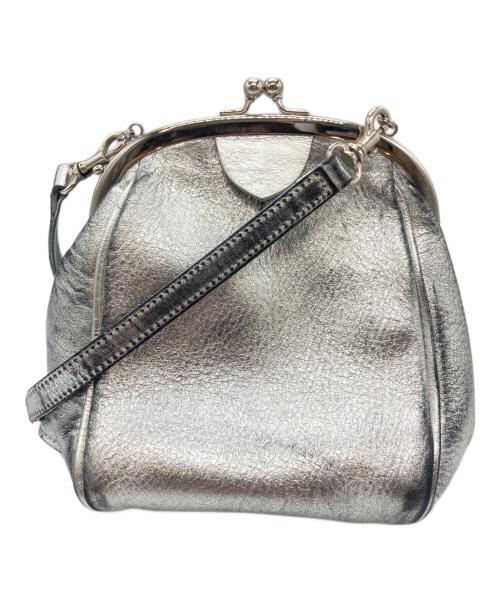Y's（ワイズ）Y's (ワイズ) ショルダーバッグ シルバーの古着・服飾アイテム