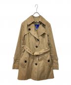 BURBERRY BLUE LABELバーバリーロンドンブルーレーベル）の古着「トレンチコート」｜カーキ