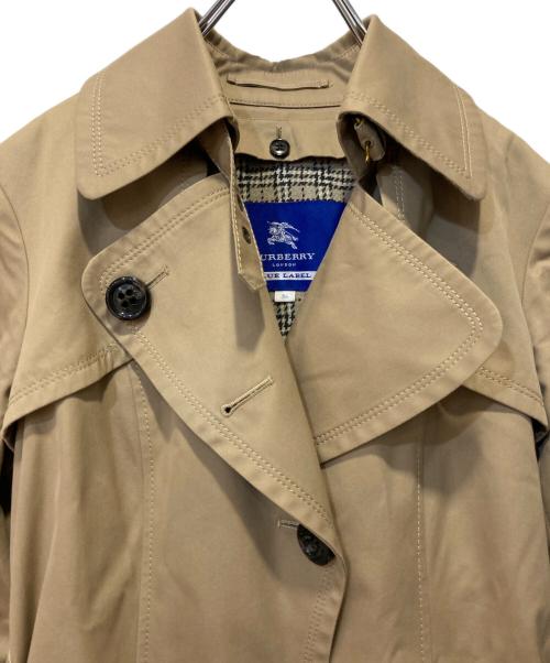 BURBERRY BLUE LABEL（バーバリーロンドンブルーレーベル）BURBERRY BLUE LABEL (バーバリーロンドンブルーレーベル) トレンチコート カーキ サイズ:36の古着・服飾アイテム