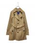 BURBERRY BLUE LABEL（バーバリーロンドンブルーレーベル）の古着「トレンチコート」｜カーキ
