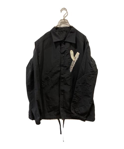 Y-3（ワイスリー）Y-3 (ワイスリー) オーバーサイズ ブラッシュロゴ コーチジャケット ブラック サイズ:Sの古着・服飾アイテム
