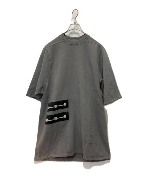 DRKSHDW（ダークシャドウ）DRKSHDW (ダークシャドウ) PATCH JUMBO SWEAT TEE グレー サイズ:freeの古着・服飾アイテム