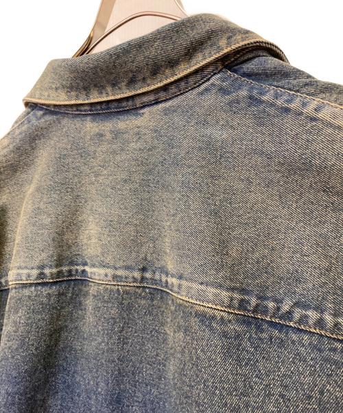 BALENCIAGA（バレンシアガ）BALENCIAGA (バレンシアガ) オーバーサイズデニムシャツ インディゴ サイズ:38の古着・服飾アイテム