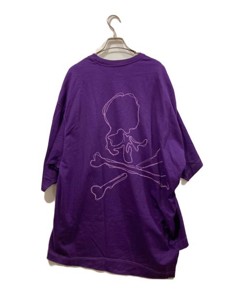 Mastermind JAPAN（マスターマインド ジャパン）Mastermind JAPAN (マスターマインド ジャパン) プリントTシャツ パープル サイズ:Lの古着・服飾アイテム