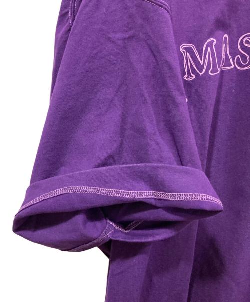 Mastermind JAPAN（マスターマインド ジャパン）Mastermind JAPAN (マスターマインド ジャパン) プリントTシャツ パープル サイズ:Lの古着・服飾アイテム