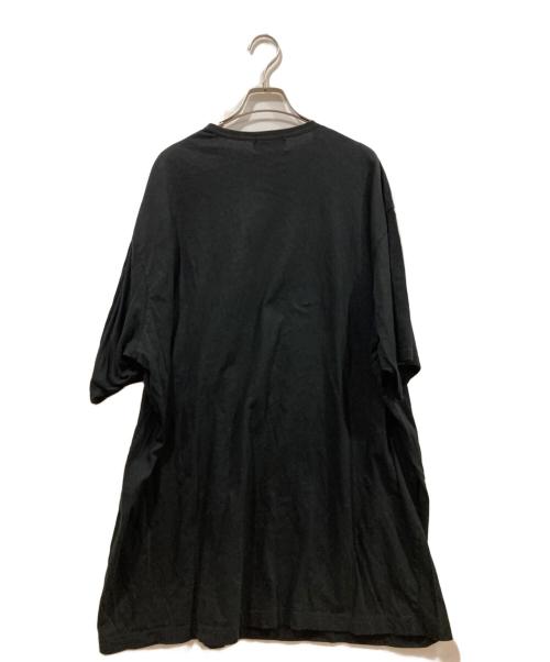 YOHJI YAMAMOTO（アッパーハイツ）YOHJI YAMAMOTO (ヨウジヤマモト) BIG半袖空手プリントTシャツ ブラック サイズ:３の古着・服飾アイテム